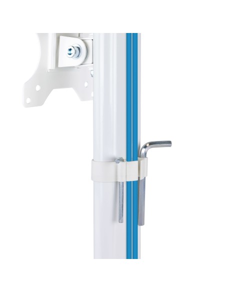 DB1127TN-W soporte para monitor 68,6 cm (27") Independiente Blanco