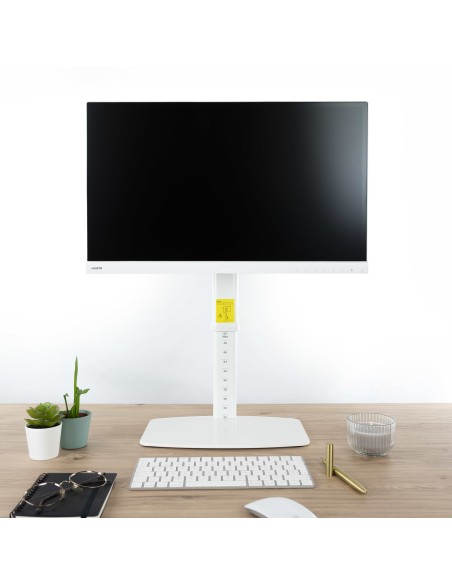 DB1127TN-W soporte para monitor 68,6 cm (27") Independiente Blanco