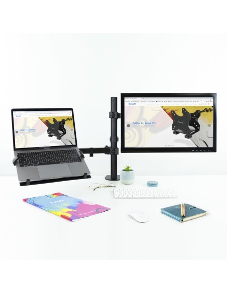 Soporte de mesa para pantalla 13"-32" y portátil