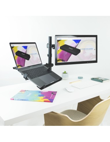 Soporte de mesa para pantalla 13"-32" y portátil