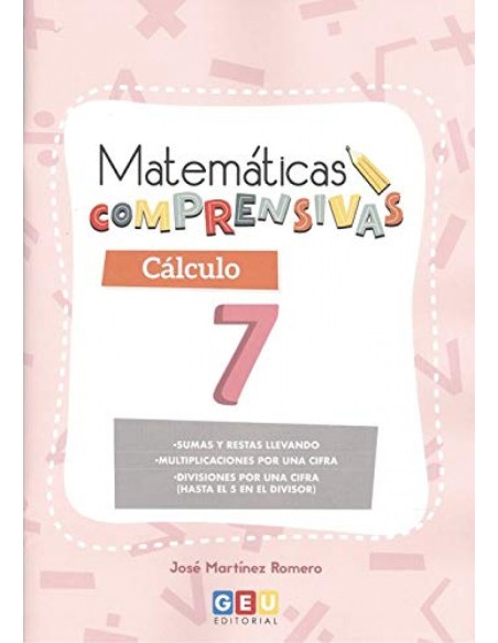 MATEMATICAS COMPRENSIVAS CALCULO 7