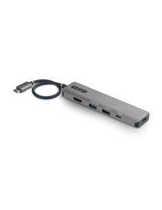 Mini Dock USB-C A HDMI - Adaptador Multipuertos Tipo C - PD de 140W - 4K 60Hz - Hub USB 10Gbps - Para MacBook / Dell / ThinkPad 