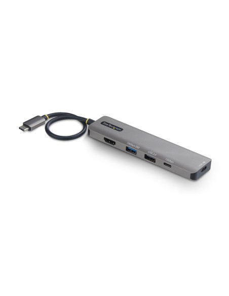Mini Dock USB-C A HDMI - Adaptador Multipuertos Tipo C - PD de 140W - 4K 60Hz - Hub USB 10Gbps - Para MacBook / Dell / ThinkPad 