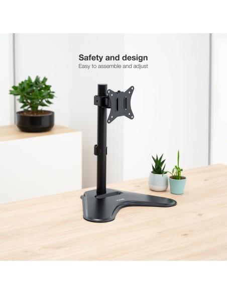 DB1701TN-B soporte para monitor 81,3 cm (32") Negro Escritorio