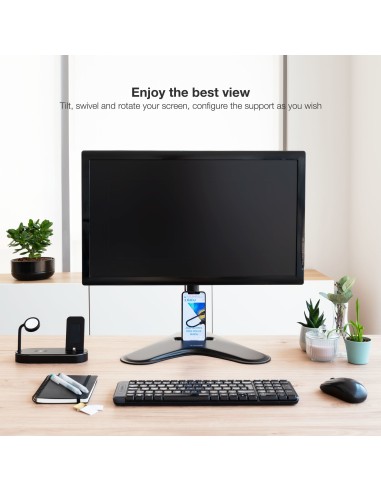 DB1701TN-B soporte para monitor 81,3 cm (32") Negro Escritorio