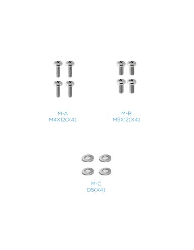 DB1702TN-B soporte para monitor 81,3 cm (32") Negro Escritorio