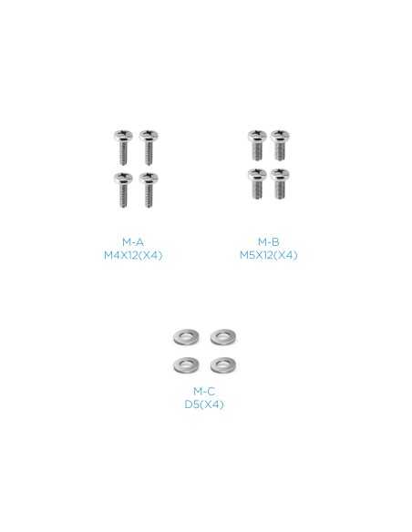 Soporte de Mesa para 3 Pantallas 17"-27", Negro