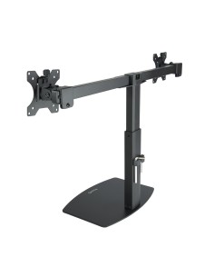 Soporte de mesa para 2 pantallas (monitor / plasma / LCD / LED) 17"-27" 2