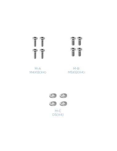 Soporte de Mesa para 2 Pantallas 17"-27", Negro