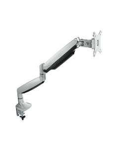 Soporte de Mesa Giratorio e Inclinable para Pantalla (Monitor / TV Plasma / LCD / LED) 13  32, de Un Brazo, Plata