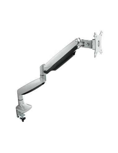 Soporte de Mesa Giratorio e Inclinable para Pantalla (Monitor / TV Plasma / LCD / LED) 13  32, de Un Brazo, Plata