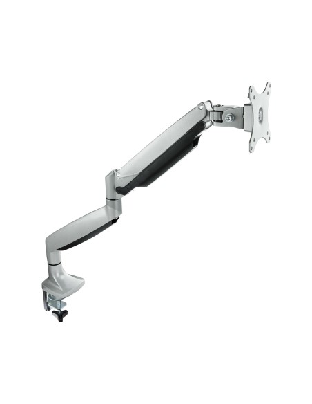 Soporte de Mesa Giratorio e Inclinable para Pantalla (Monitor / TV Plasma / LCD / LED) 13  32, de Un Brazo, Plata