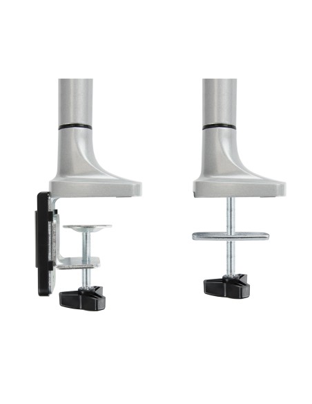 Soporte de Mesa Giratorio e Inclinable para Pantalla (Monitor / TV Plasma / LCD / LED) 13  32, de Un Brazo, Plata