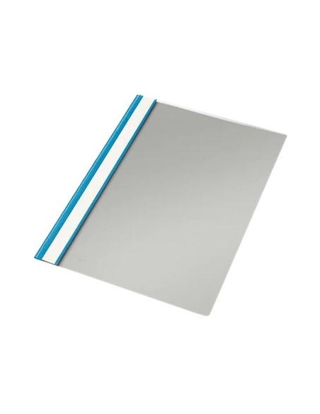 ESSELTE DOSSIER FÁSTENER TARJETERO PP 130/170 MICRAS CONTRAPORTADA GRIS FOLIO AZUL - CAJA DE 50U
