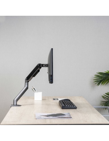 DB4032TNR-G soporte para monitor 81,3 cm (32") Abrazadera/Atornillado Negro