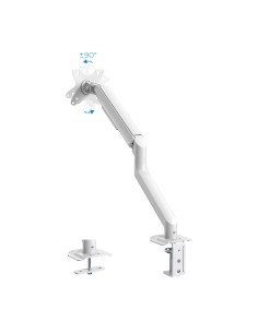 DB4032TNR-W soporte para monitor 81,3 cm (32") Abrazadera/Atornillado Blanco 2