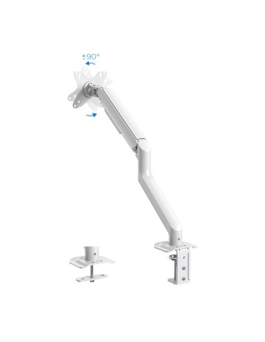 DB4032TNR-W soporte para monitor 81,3 cm (32") Abrazadera/Atornillado Blanco