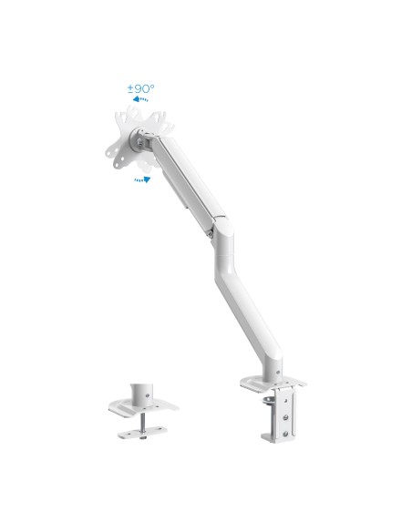 DB4032TNR-W soporte para monitor 81,3 cm (32") Abrazadera/Atornillado Blanco