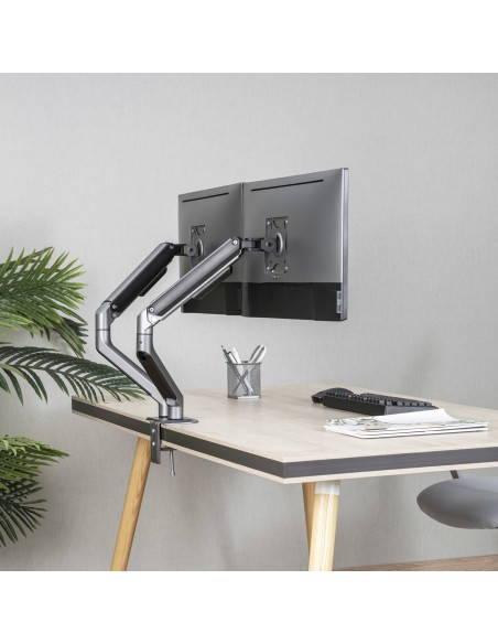 DB4132TNR-G soporte para monitor 81,3 cm (32") Abrazadera/Atornillado Negro