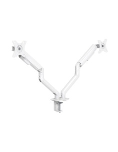 DB4132TNR-W soporte para monitor 81,3 cm (32") Abrazadera/Atornillado Blanco