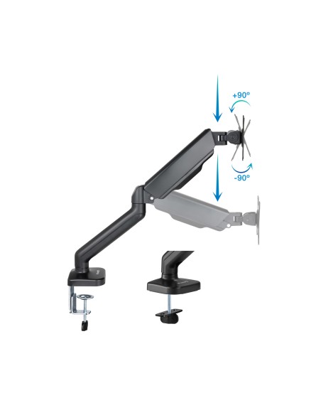 Soporte de Mesa para Pantalla 17"-32", Negro