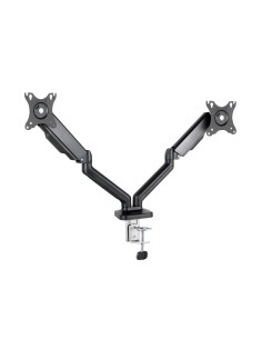 Soporte de Mesa para 2 Pantallas 17"-32", Negro