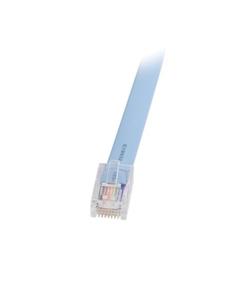 Cable 1,8m para Gestión de Router Consola Cisco RJ45 a Serie DB9 - Rollover - Macho a Hembra