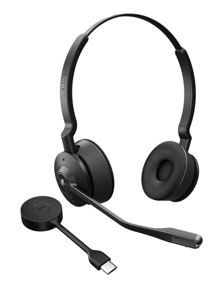 Engage 55 SE Auriculares Inalámbrico Diadema Oficina/Centro de llamadas USB Tipo C Negro