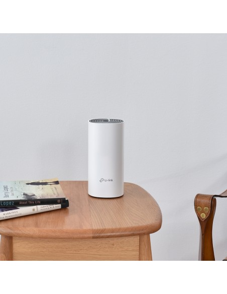 Deco E4 (2-pack) Doble banda (2,4 GHz / 5 GHz) Wi-Fi 5 (802.11ac) Blanco, Gris Interno