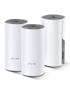 Deco E4 (3-pack) Doble banda (2,4 GHz / 5 GHz) Wi-Fi 5 (802.11ac) Blanco, Gris 2 Interno
