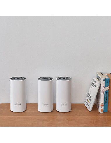 Deco E4 (3-pack) Doble banda (2,4 GHz / 5 GHz) Wi-Fi 5 (802.11ac) Blanco, Gris 2 Interno