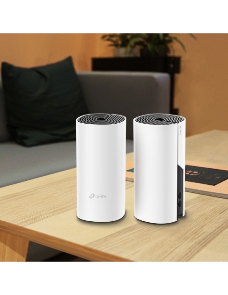 Deco M4(2-pack) Doble banda (2,4 GHz / 5 GHz) Wi-Fi 5 (802.11ac) Blanco Interno