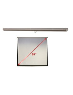 M87-S01MW pantalla de proyección 2,21 m (87") 1:1