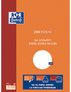 OXF RESMILLERIA 100H A4 90G LIS 17102199