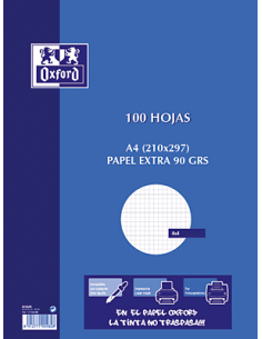 OXF RESMILLERIA 100H A4 90G 4X4 17102299