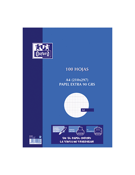 OXF RESMILLERIA 100H A4 90G 4X4 17102299