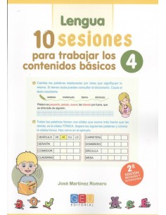 10 sesiones para trabajar los contenidos basicos 4