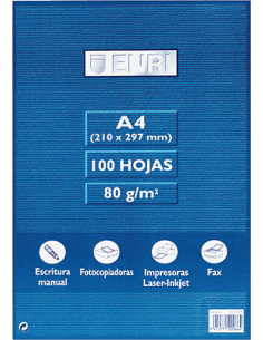 ENR RESMILLERIA 100H A4 80G LIS 17113050