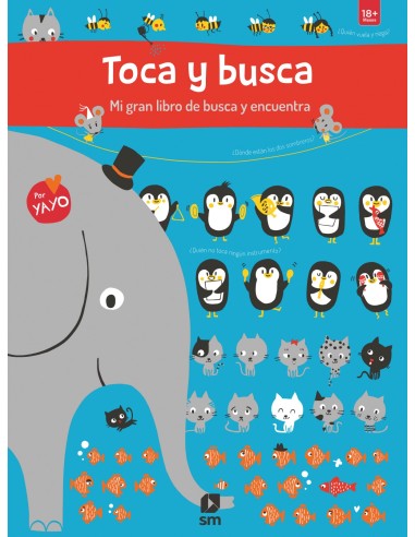 Toca y busca Mi gran libro de busca y encuentra