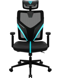 YAMA1 Silla para videojuegos universal Negro, Azul