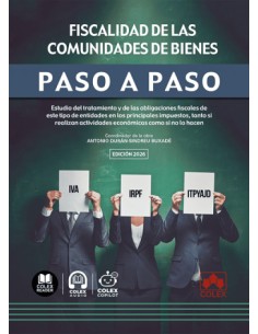 Fiscalidad de las comunidades de bienes Paso a paso
