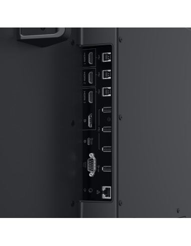 P6524QT Panel plano interactivo 163,9 cm (64.5") LCD 350 cd / m² 4K Ultra HD Negro Pantalla táctil