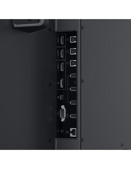 P6524QT Panel plano interactivo 163,9 cm (64.5") LCD 350 cd / m² 4K Ultra HD Negro Pantalla táctil