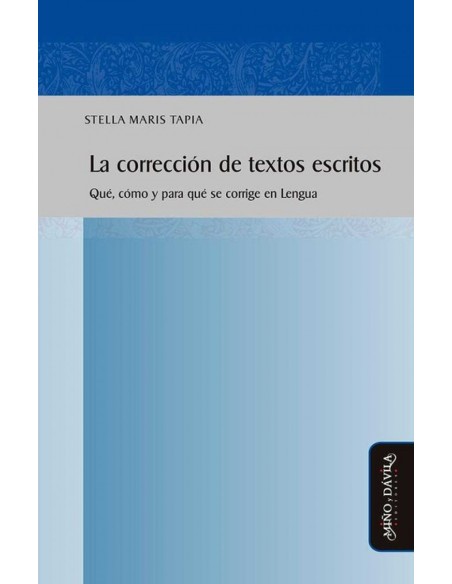 LA CORRECCION TEXTOS ESCRITOS