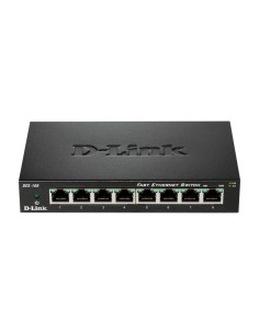 DES-108 switch No administrado Fast Ethernet (10/100) Negro