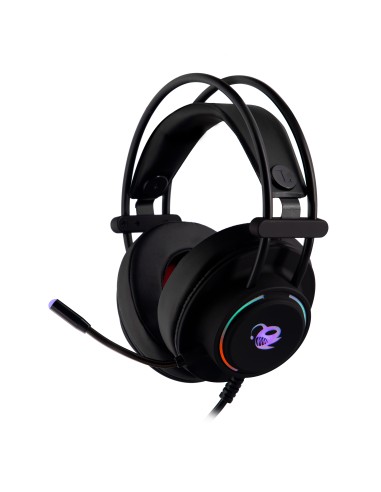 DeepLighting Auriculares Alámbrico Diadema Juego Negro