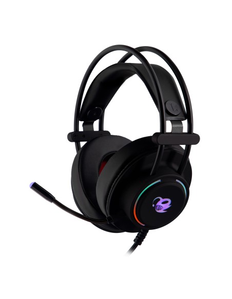 DeepLighting Auriculares Alámbrico Diadema Juego Negro