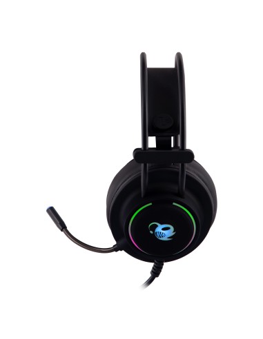 DeepLighting Auriculares Alámbrico Diadema Juego Negro