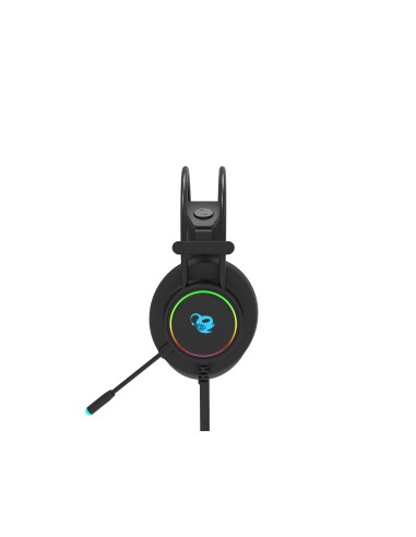 DeepLighting Auriculares Alámbrico Diadema Juego Negro