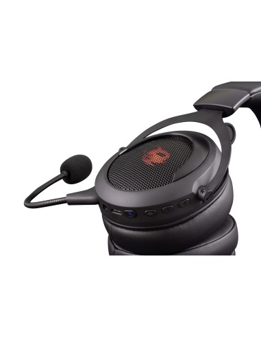 RGB G01 PRO Auriculares Inalámbrico y alámbrico Diadema Juego USB Tipo C Negro